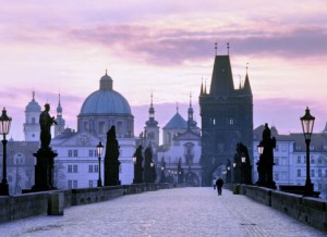 Prague spires