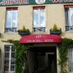 Bayeux's Hotel, our "HQ" in Normandy