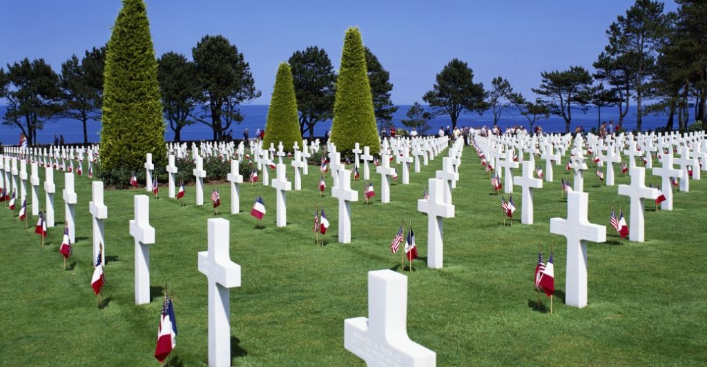 Vet cemetery Normandy