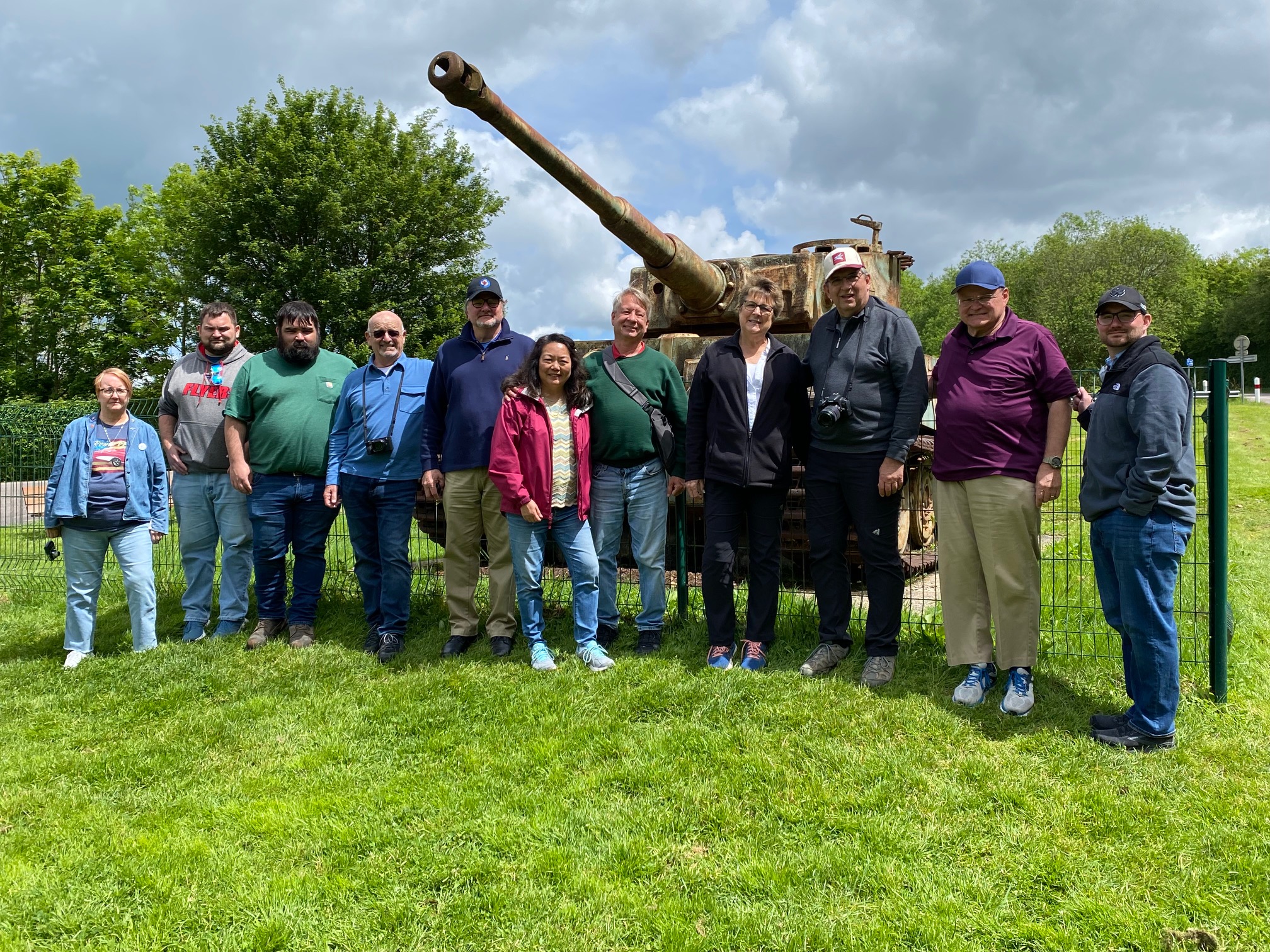 Normandy 2024 group Vimoutiers